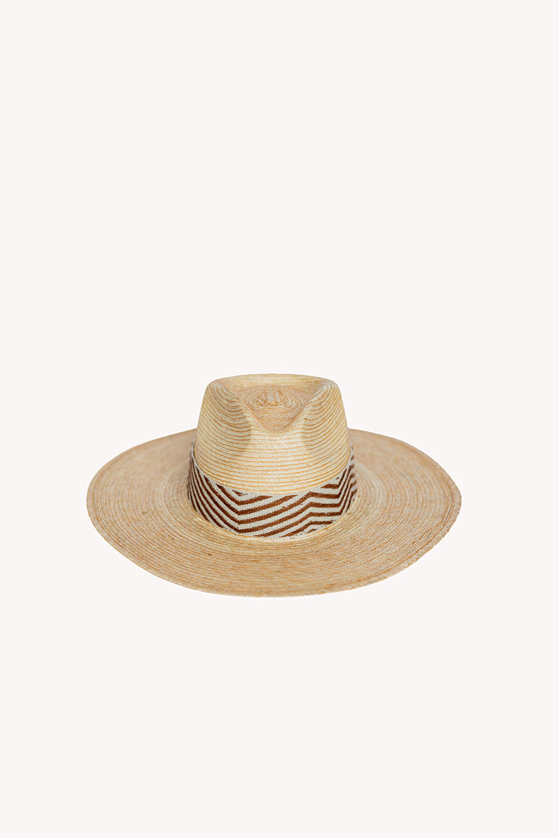 Western Palm Leaf Straw Hat