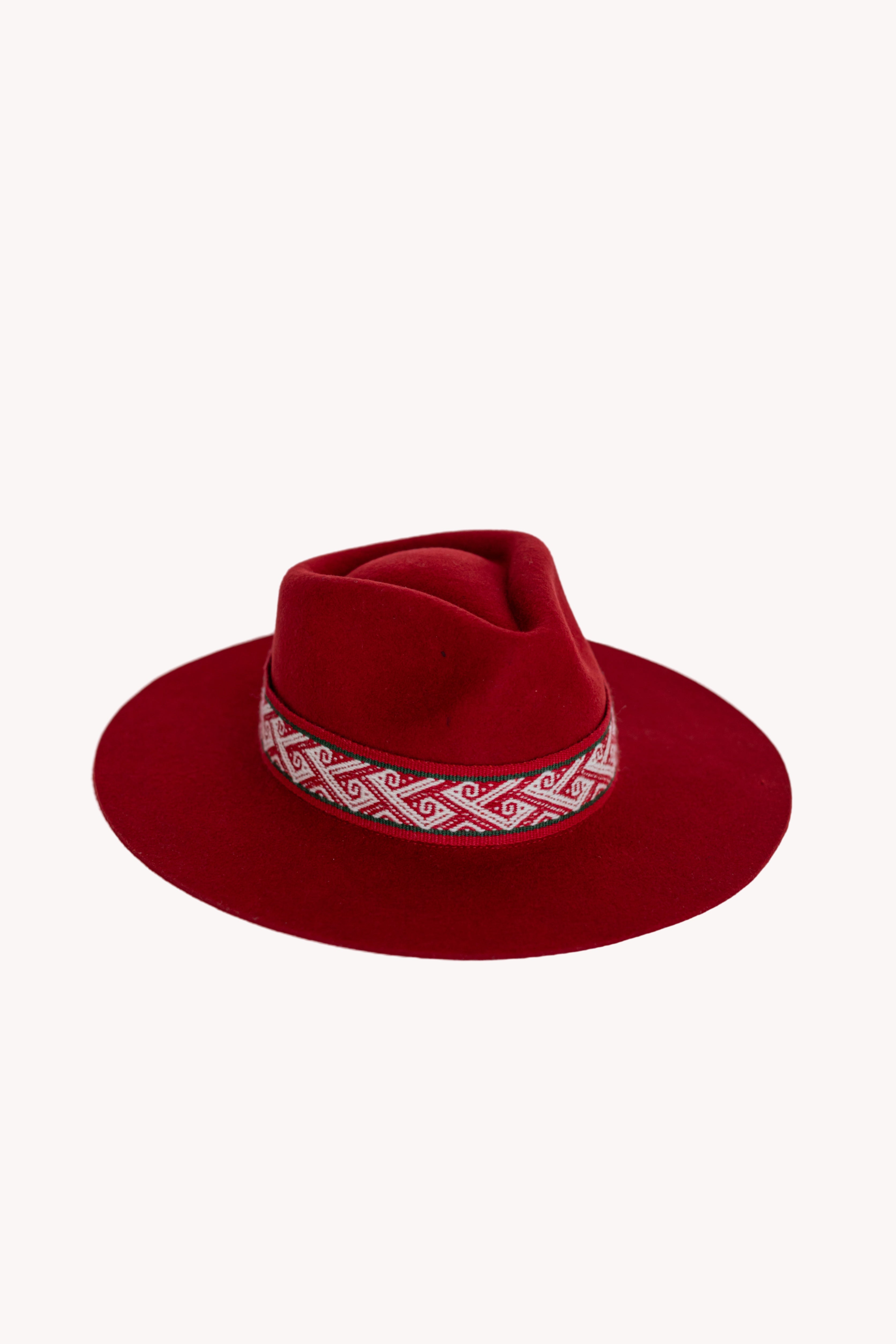 Red Western Hat