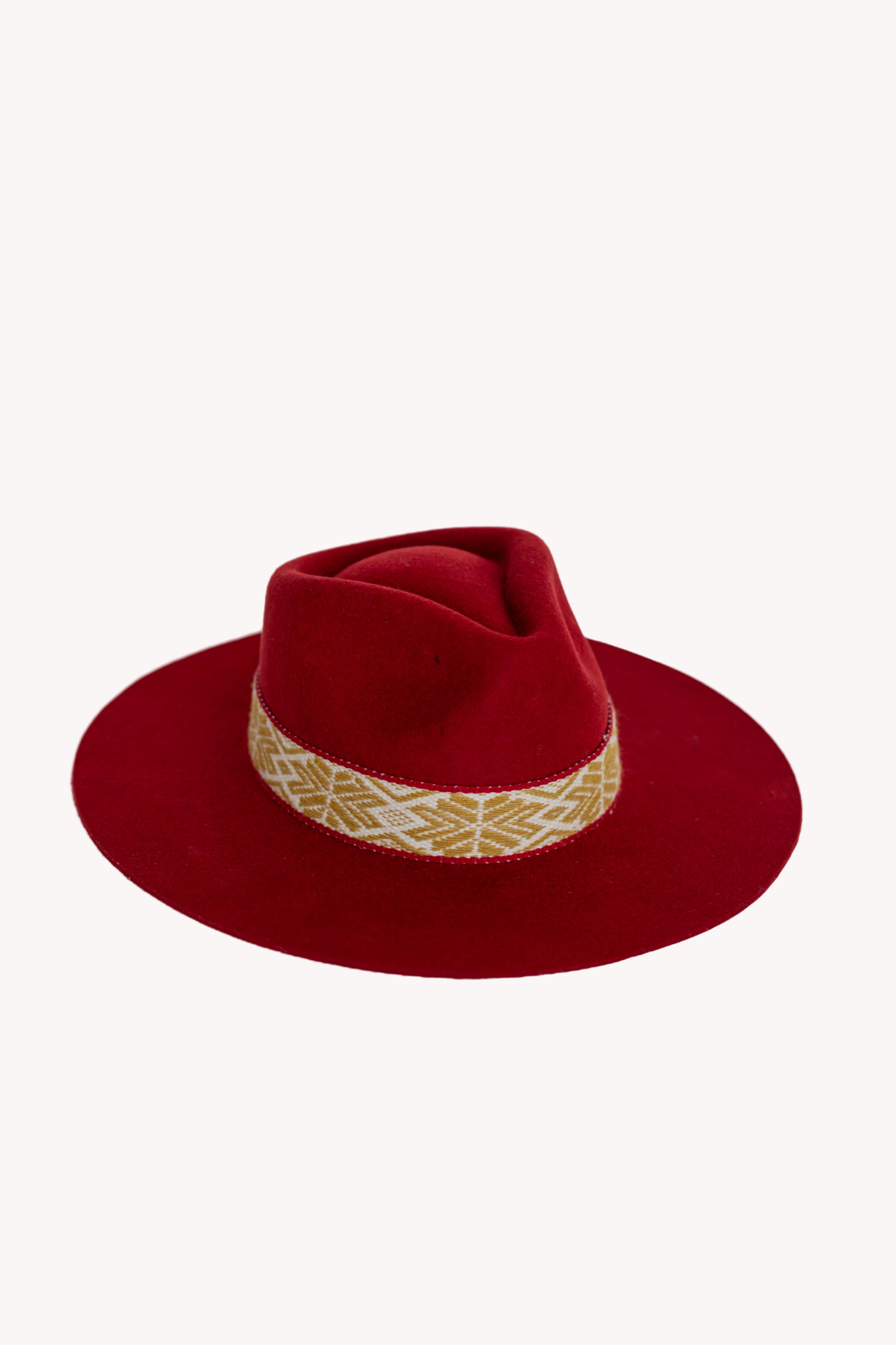 Red Western Hat