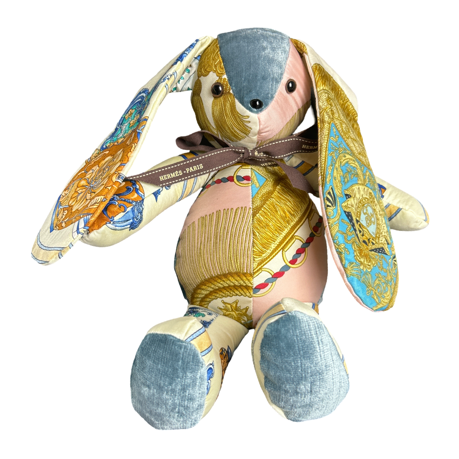 Qu'Importe le Flacon Vintage Silk Scarf Clever Bunny