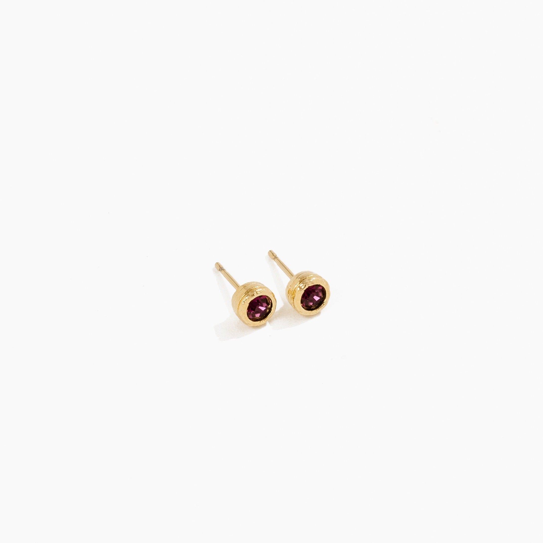 Birthstone Studs