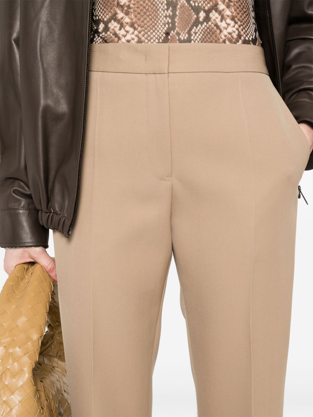 Jil Sander Women Slightly Cropped Tailored Pant