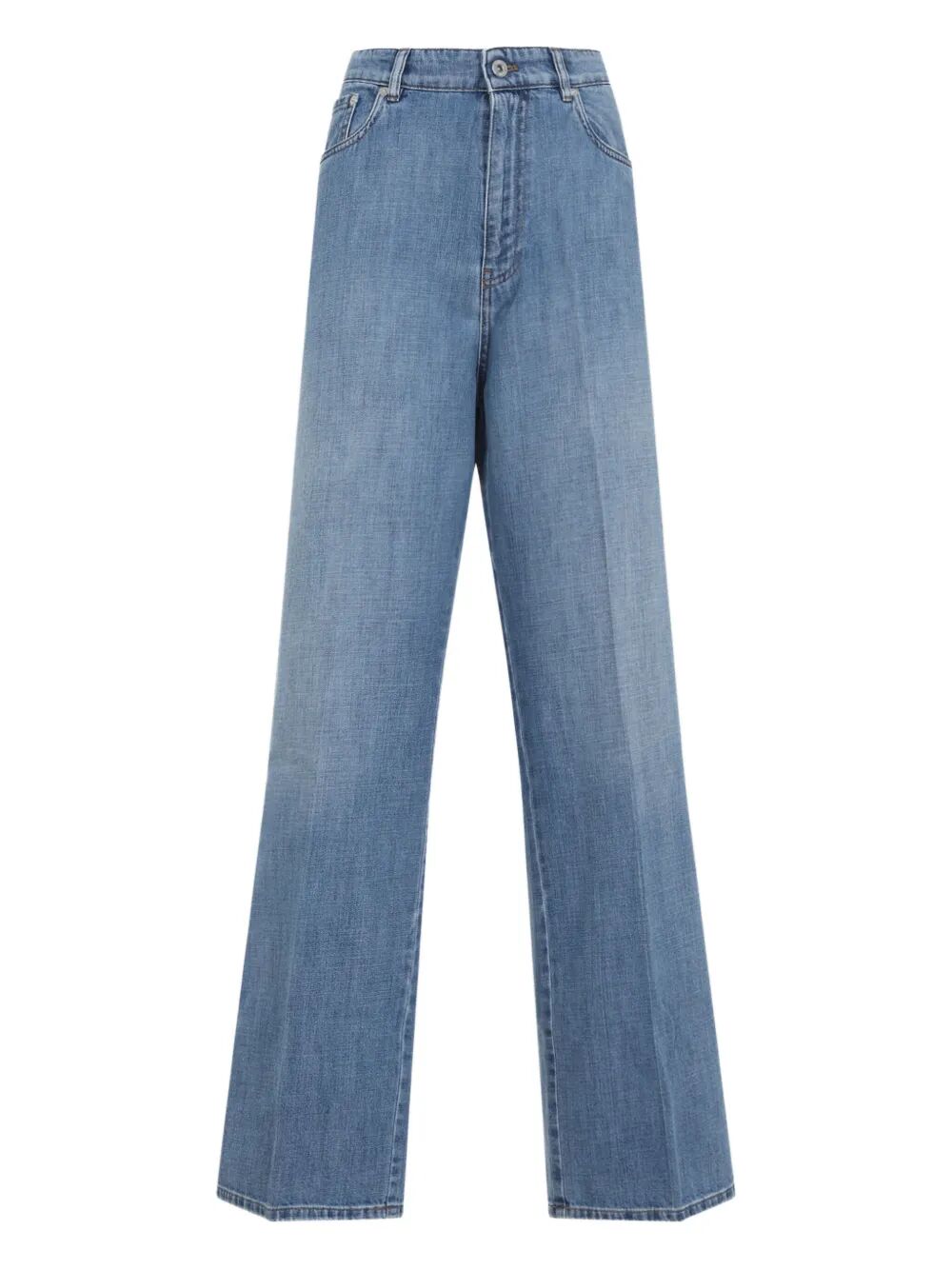 Miu Miu Women Logo-Appliqué Jeans