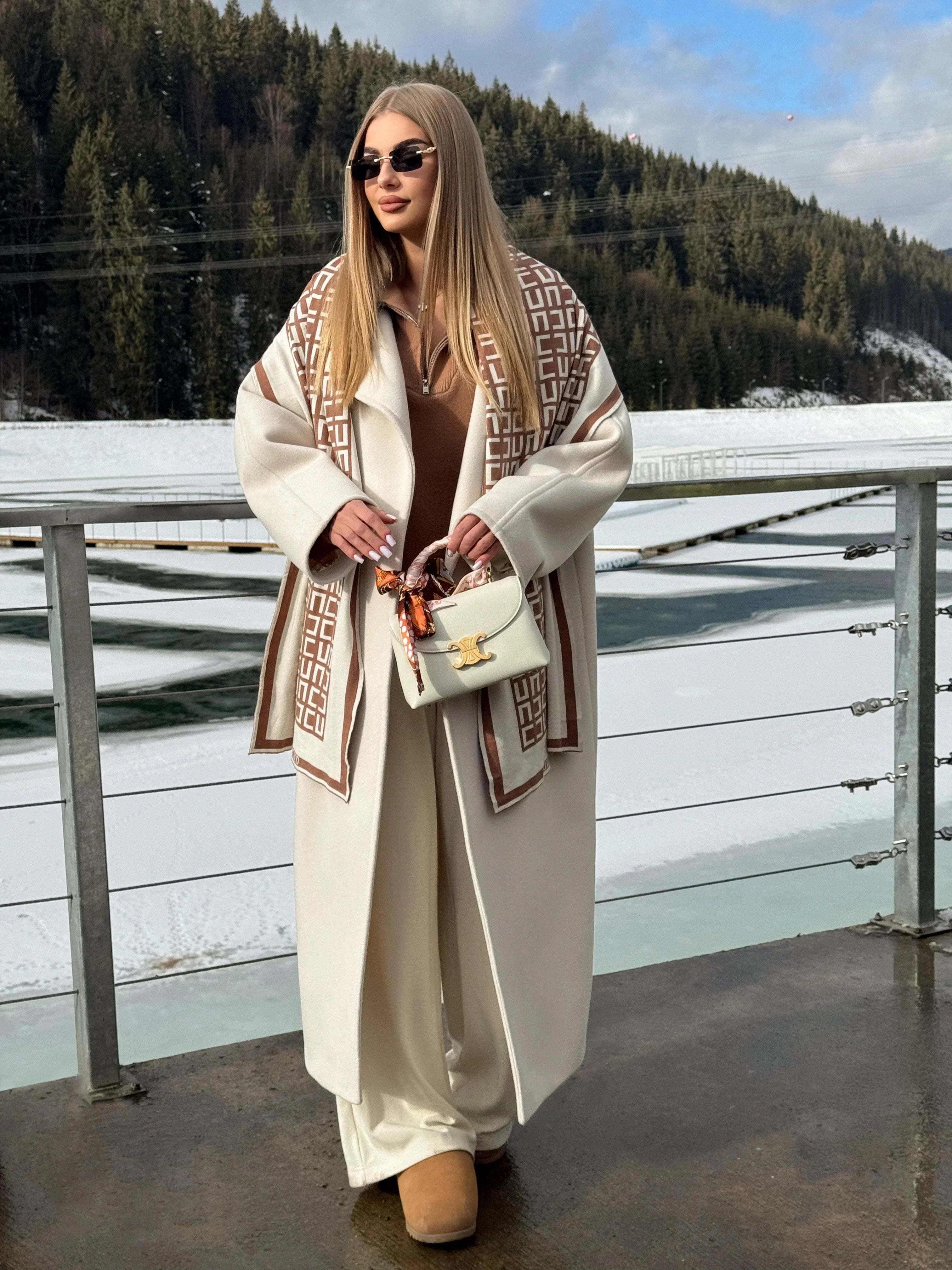 Aliko Lint 2.0 Classic Wool Blend Overcoat