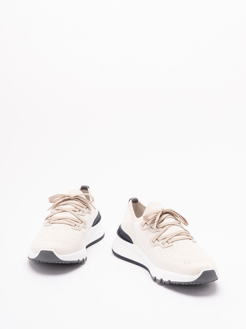 Brunello Cucinelli Men Knit Sneakers