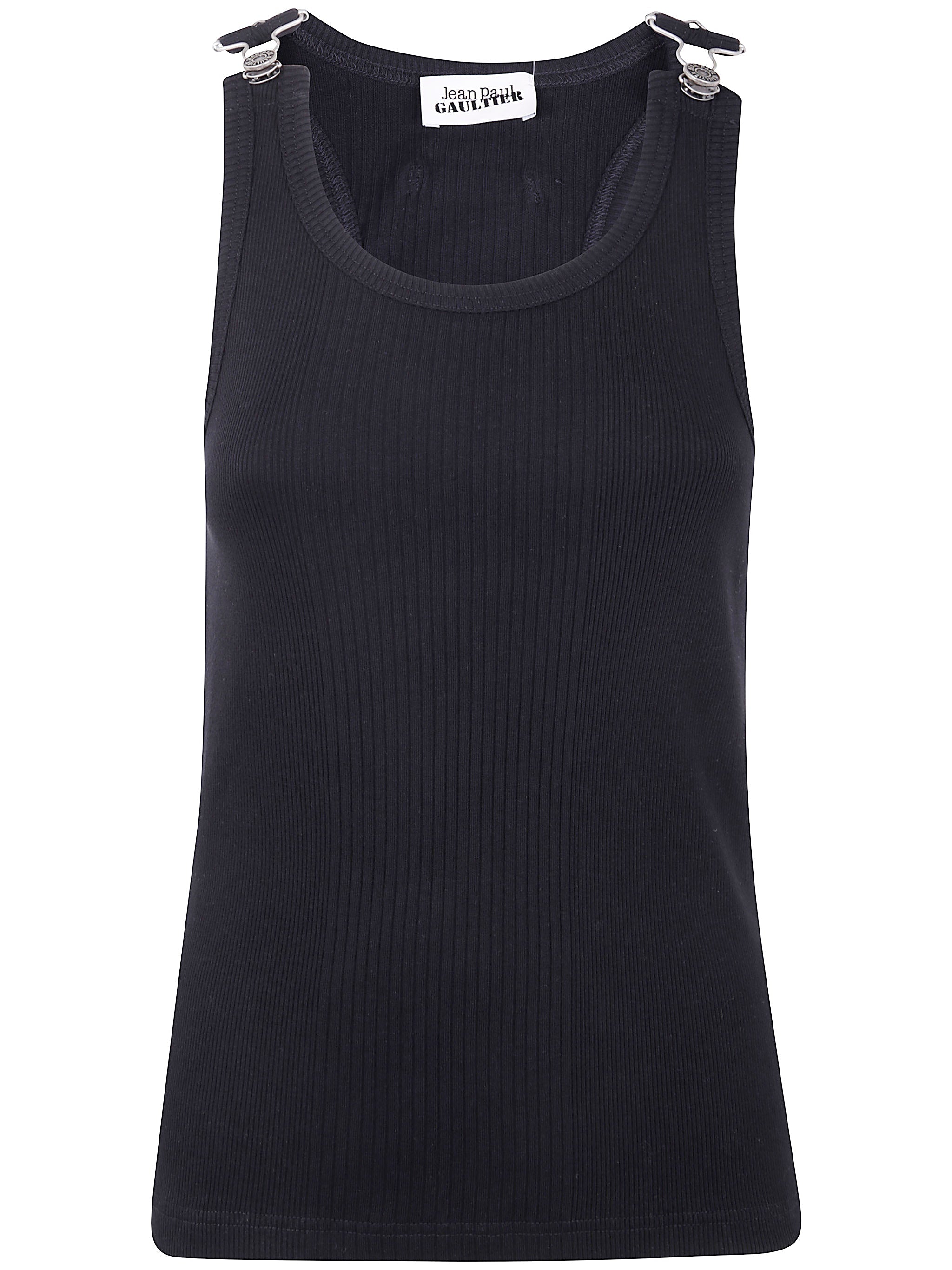 Jean Paul Gaultier Women Tank Top With With Overall Engraved