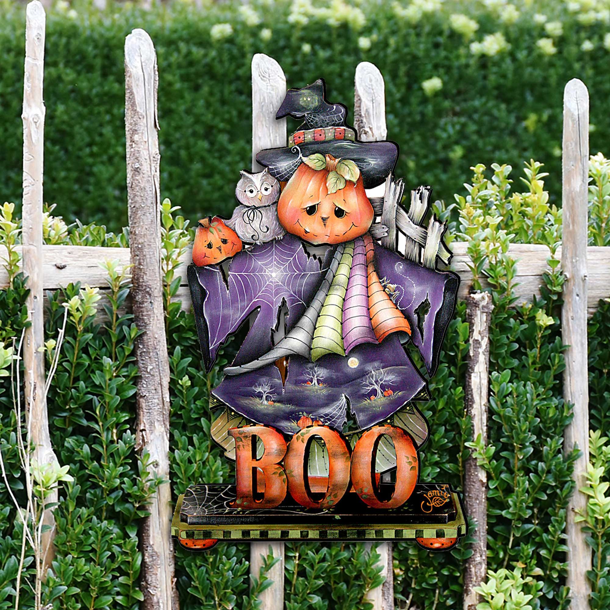 This Boos for You Halloween Door Decor by Jamie Mills-Price - Thanksgiving Halloween Decor - 8457407H