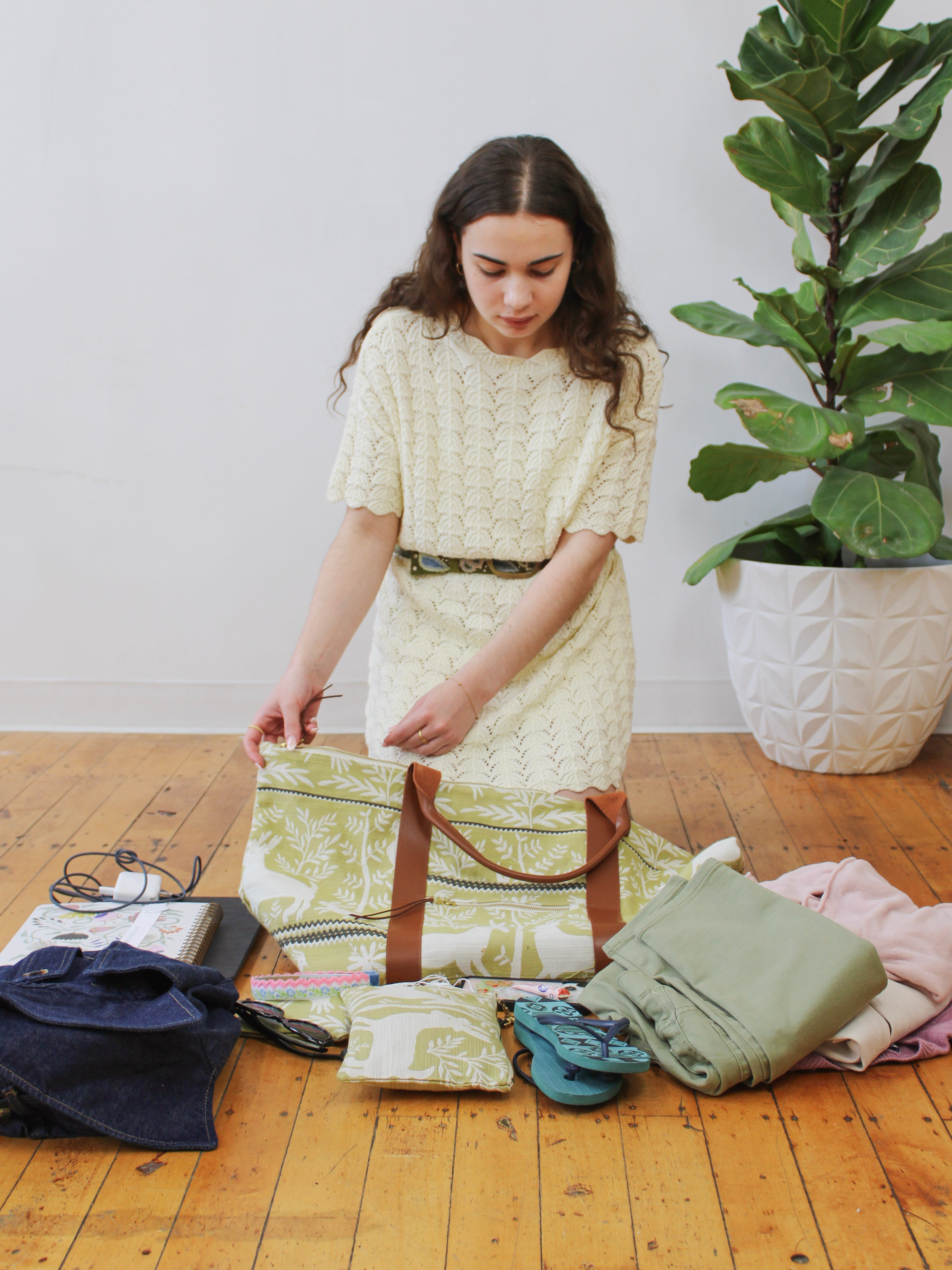 Folk Life Carry On Travel Bag