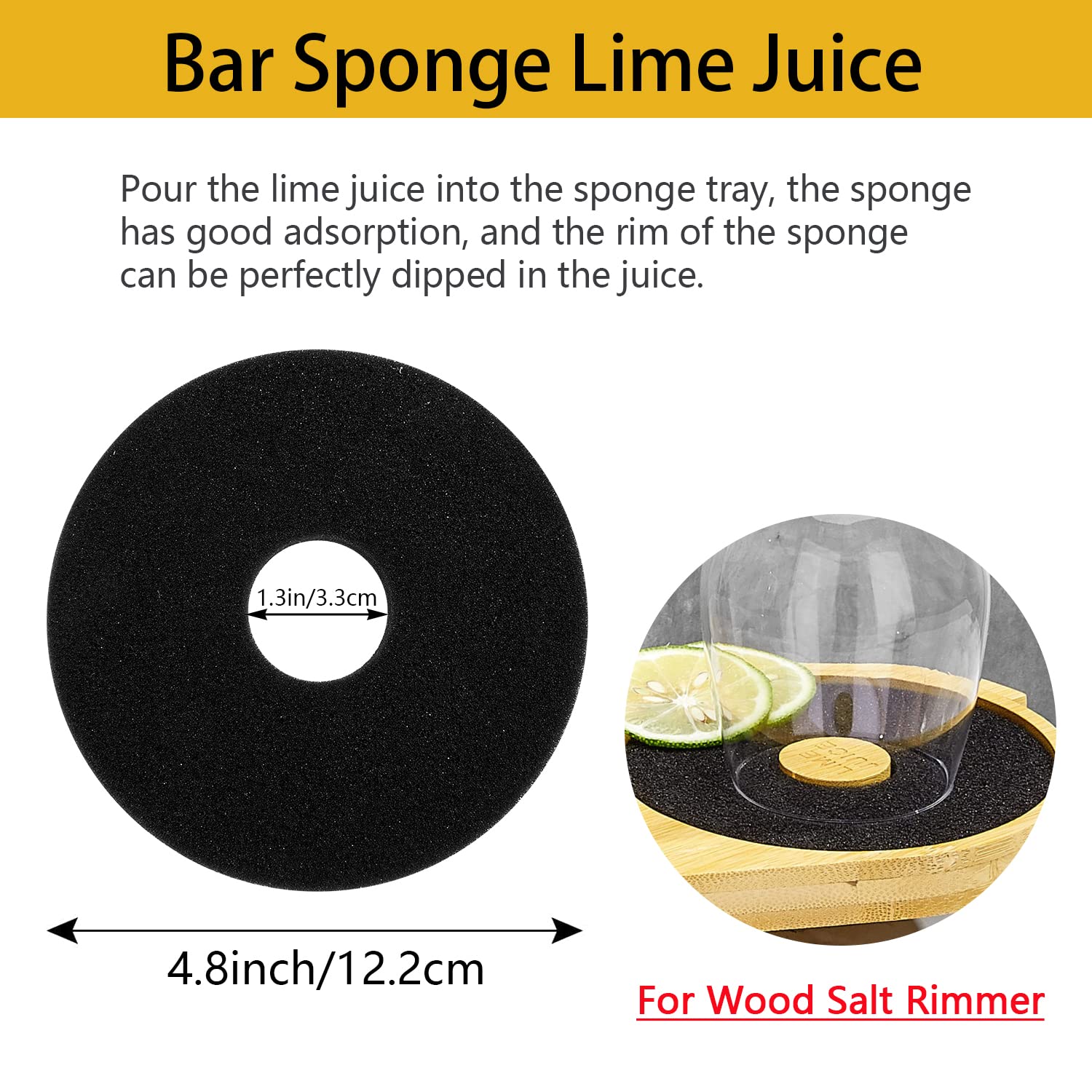 1 Pack 3 Tier Bar Glass Rimmer for Margarita and Cocktail, Bartender Tool,Salt Box Spice Container