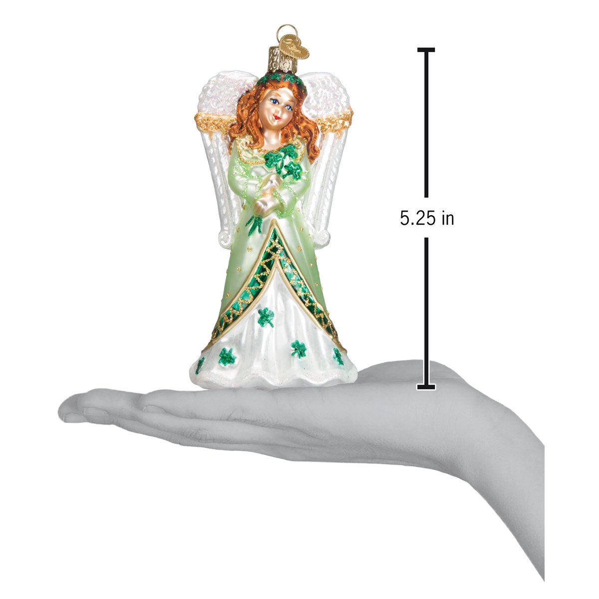 Irish Angel Ornament