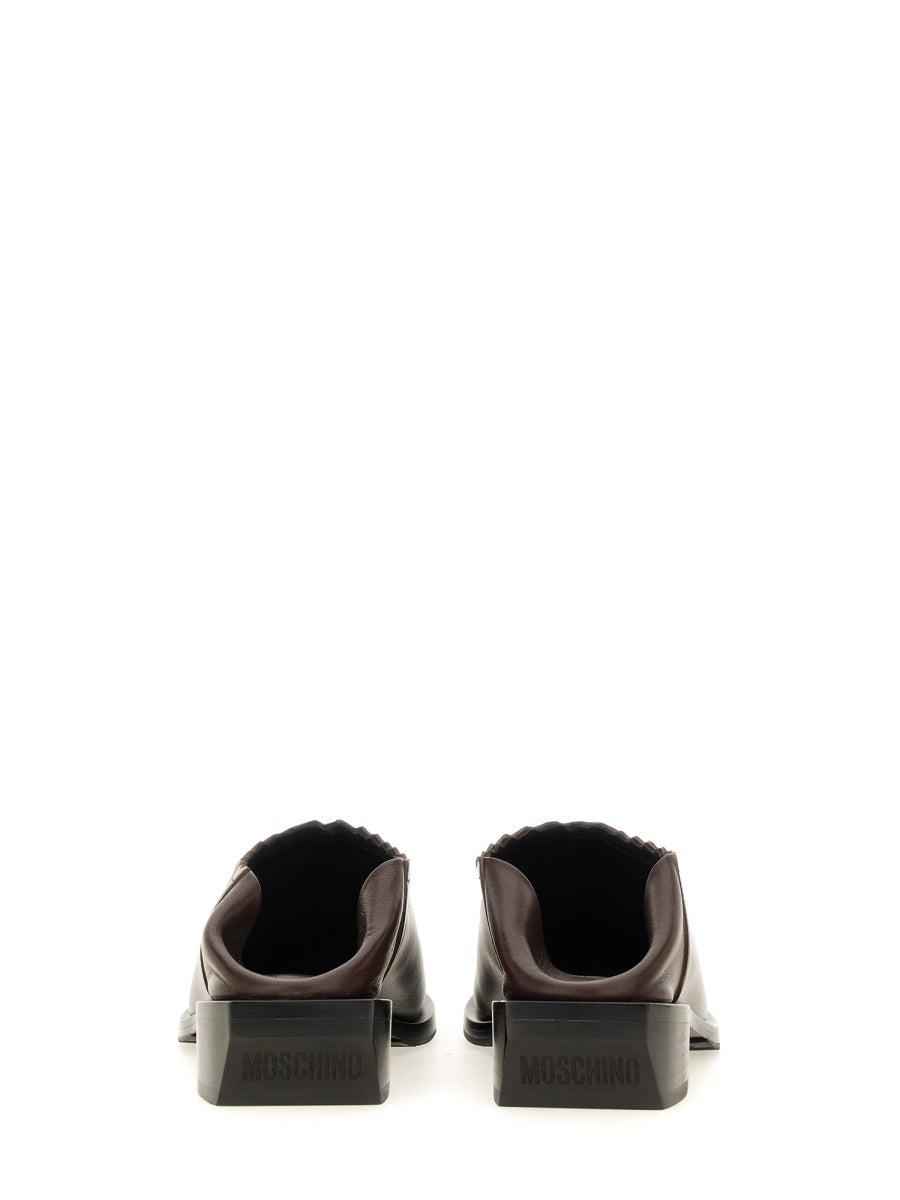 Moschino Women Shootie Cuban Heel