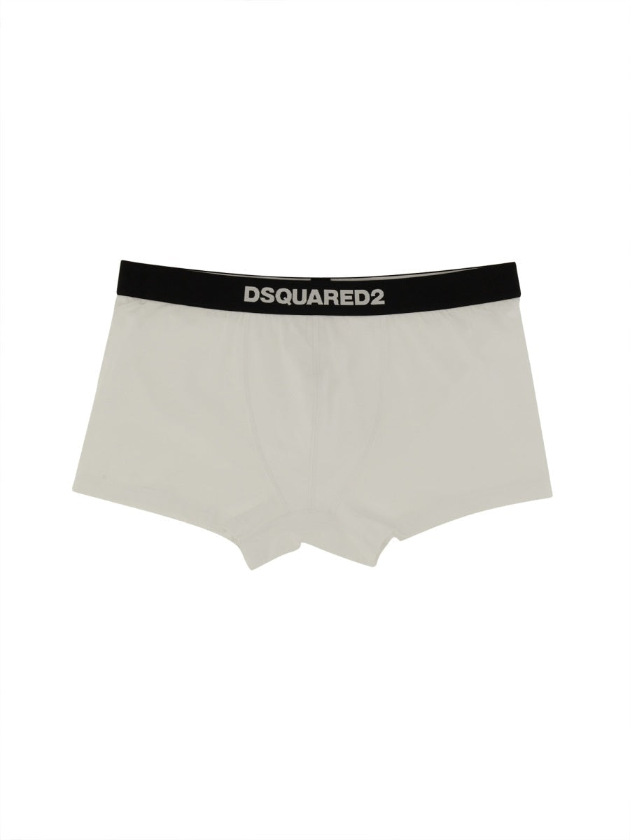Dsquared Men Boxers With Logo