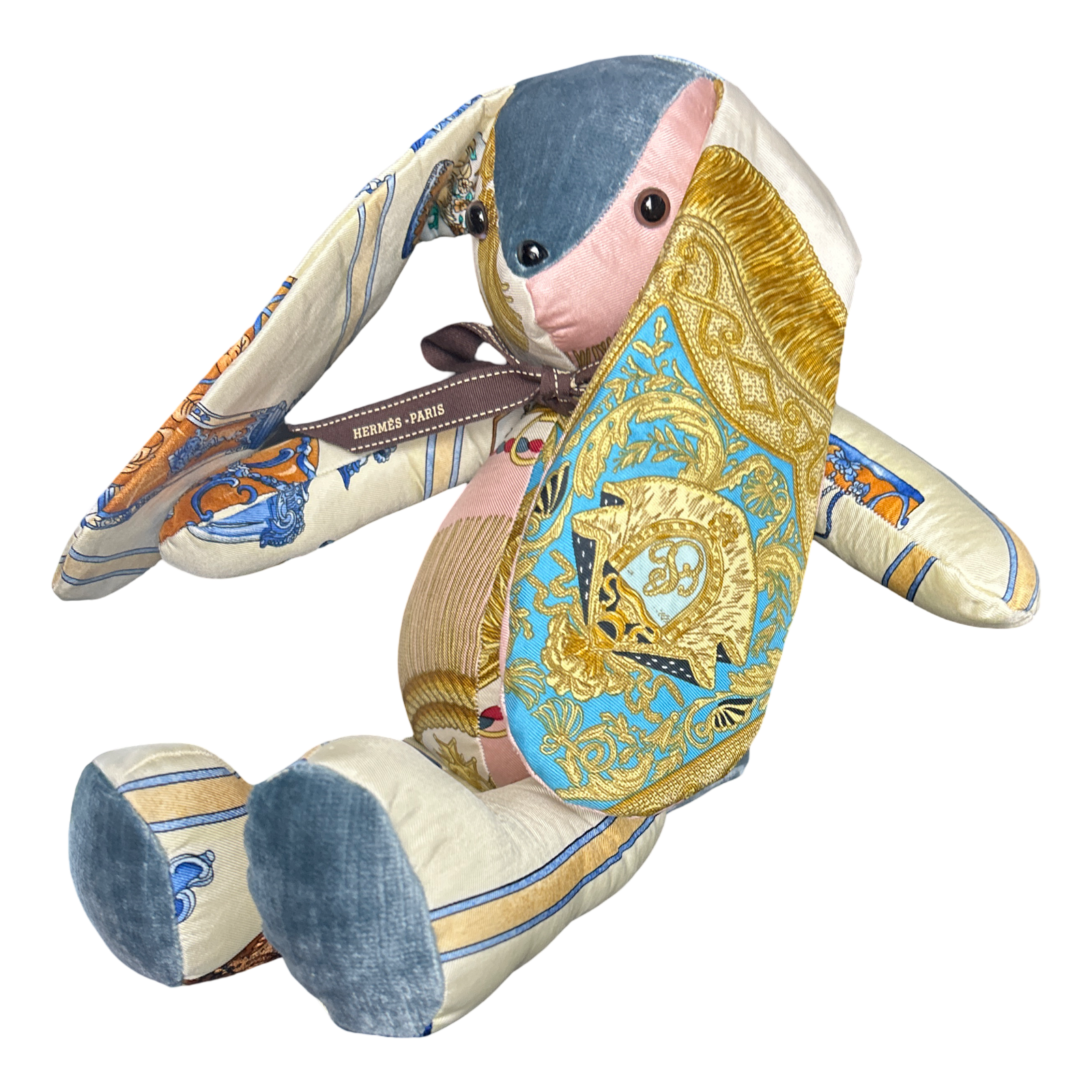 Qu'Importe le Flacon Vintage Silk Scarf Clever Bunny