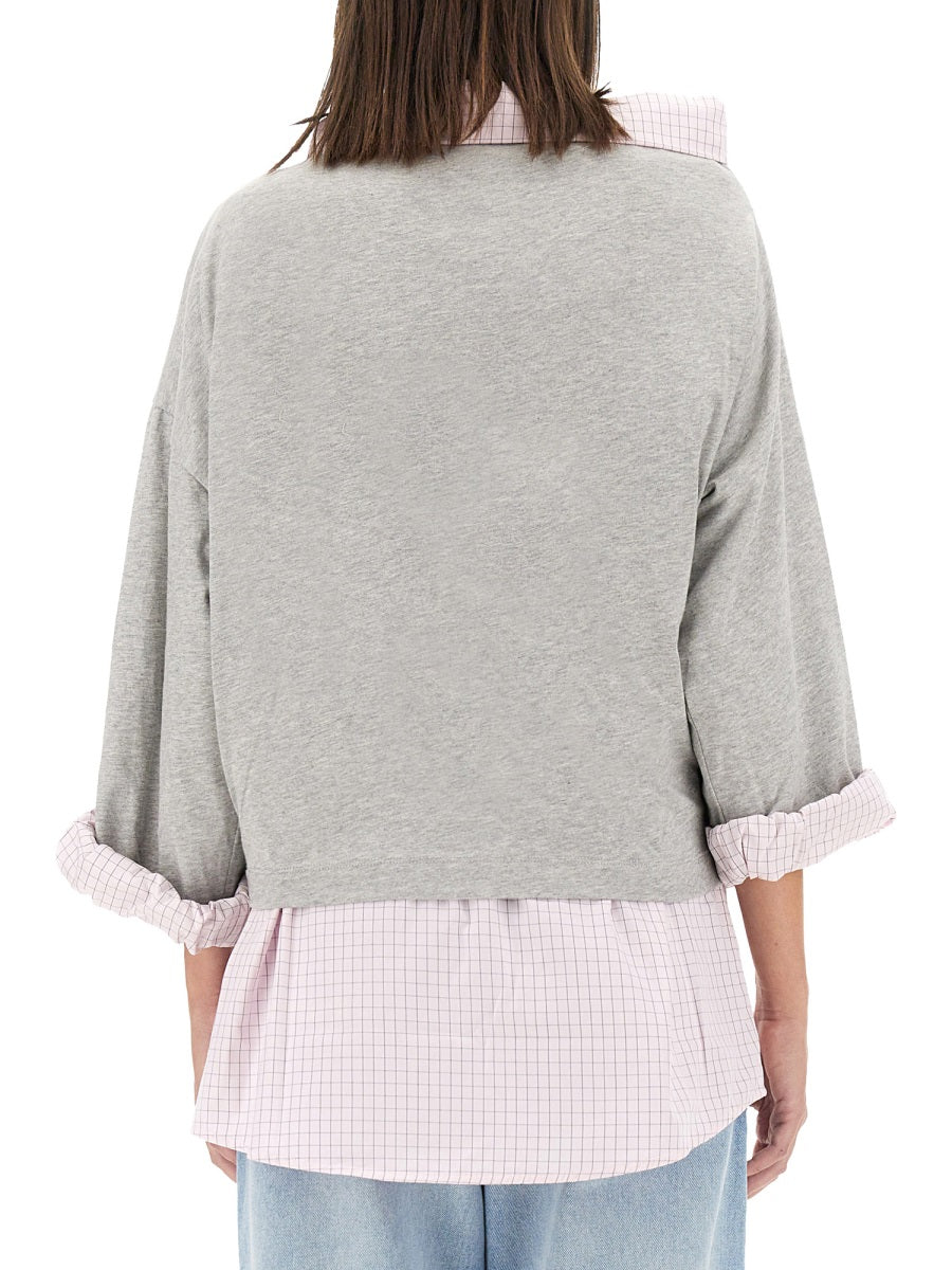 Dries Van Noten Women Cotton Shirt Sweatshirt