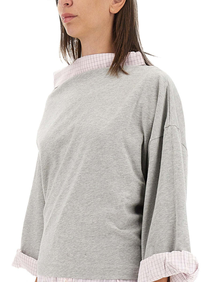 Dries Van Noten Women Cotton Shirt Sweatshirt