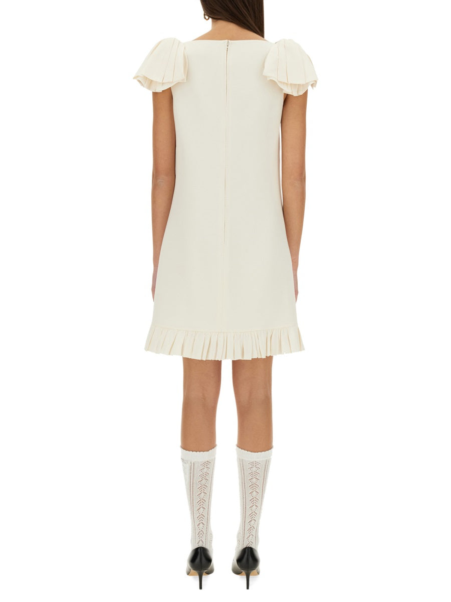 Valentino Women Crepe Couture Short Dress