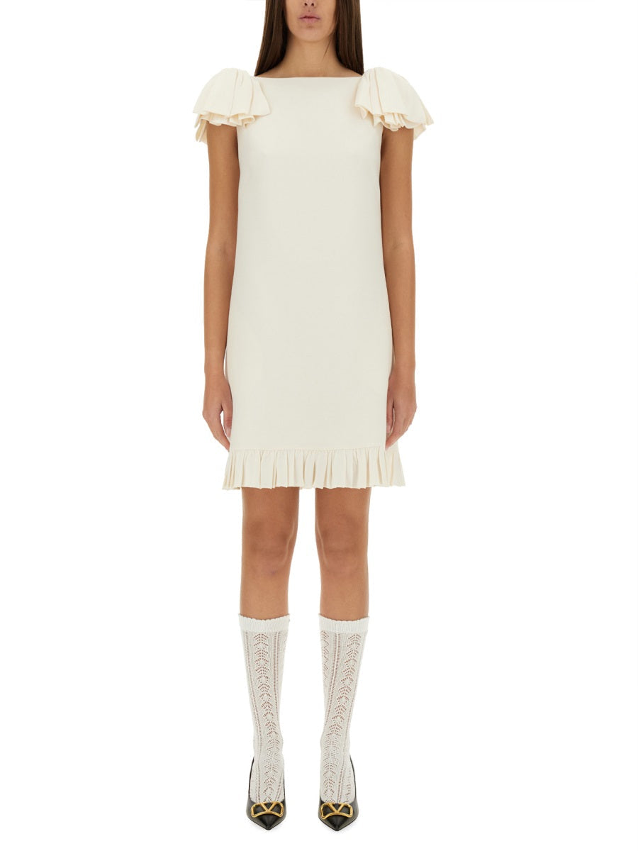 Valentino Women Crepe Couture Short Dress