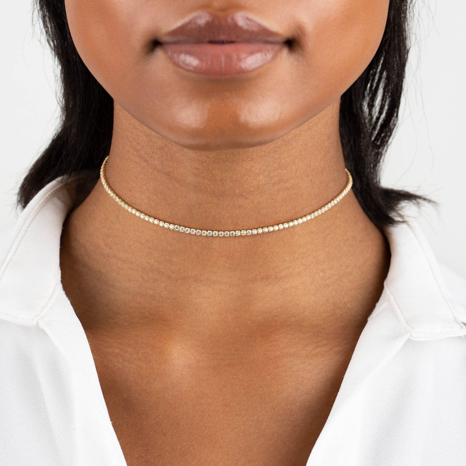 Thin Tennis Choker