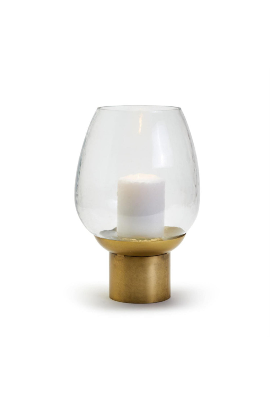111/2" Glass Candle Holder