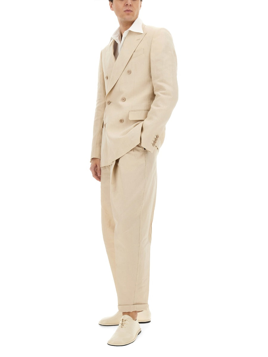 Dolce & Gabbana Men Canvas Pants