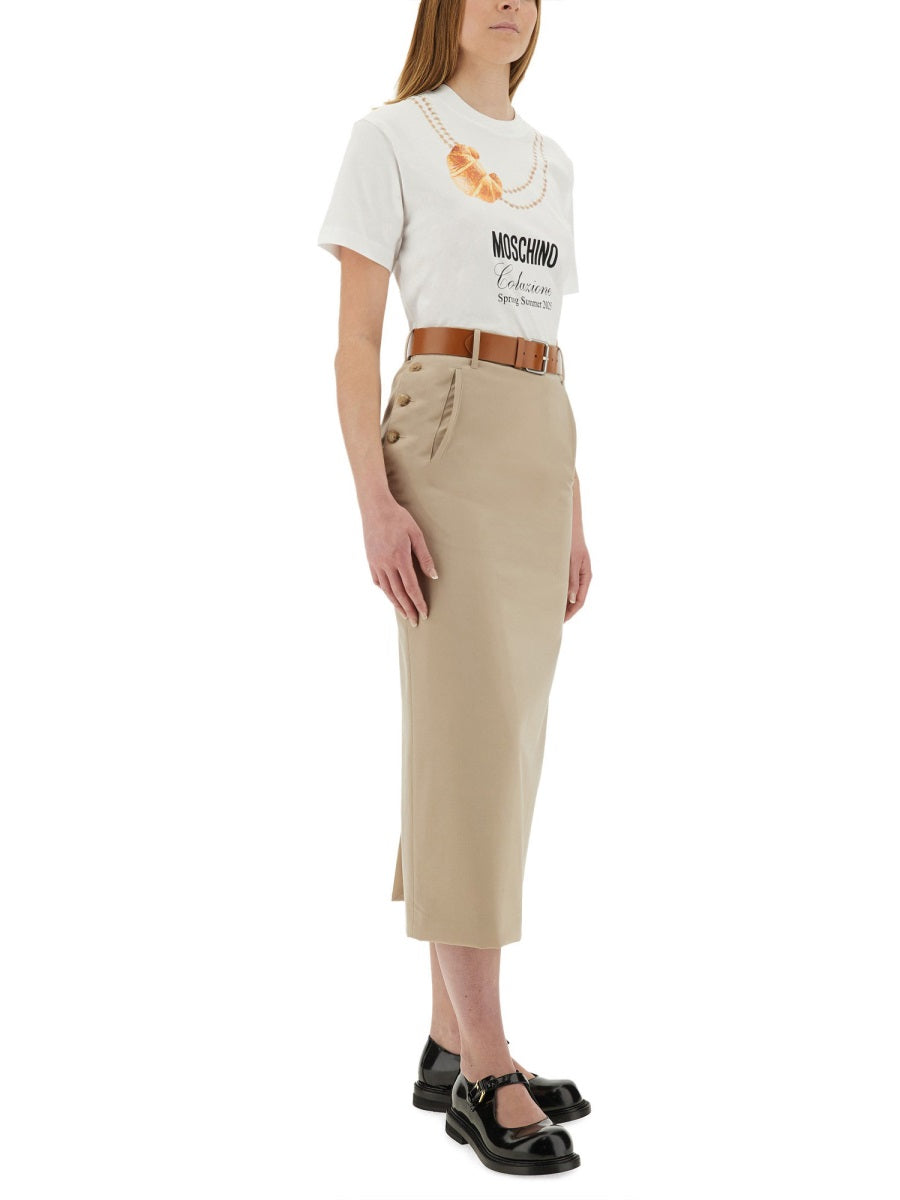 Moschino Women "Breakfast" T-Shirt