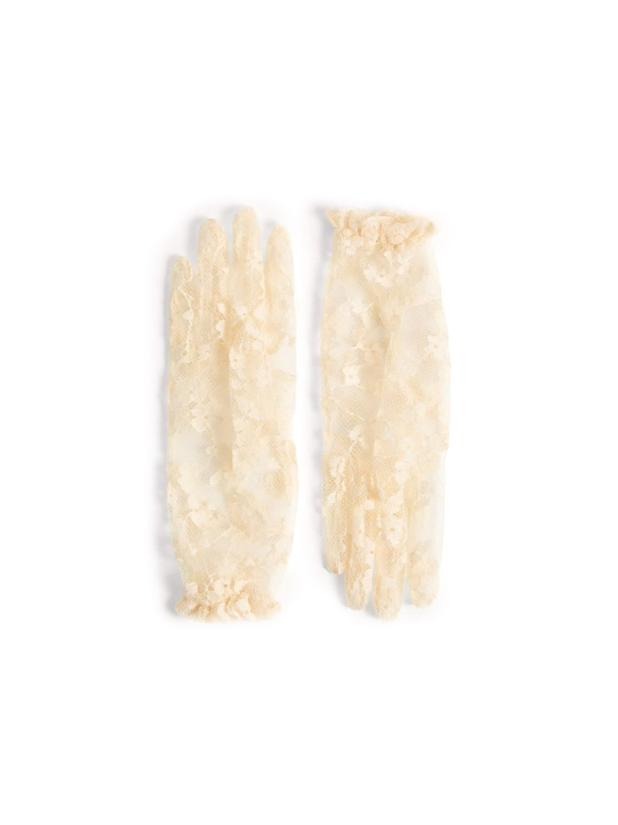 Valentino Garavani Women Gloves With Ruffles