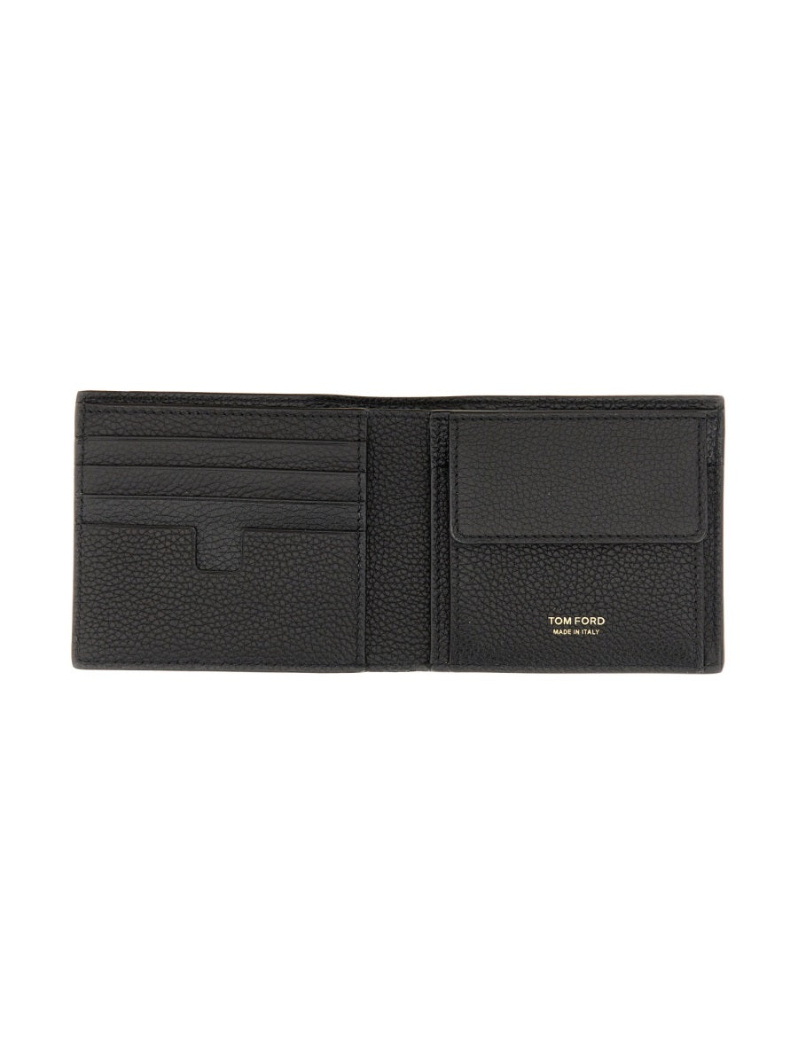 Tom Ford Men Bifold Wallet T Line Classic