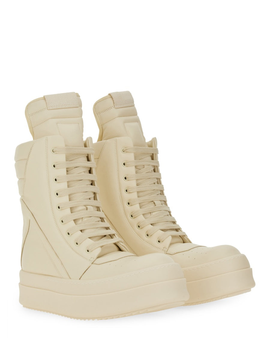 Rick Owens Men "Concordians" Leather Sneaker