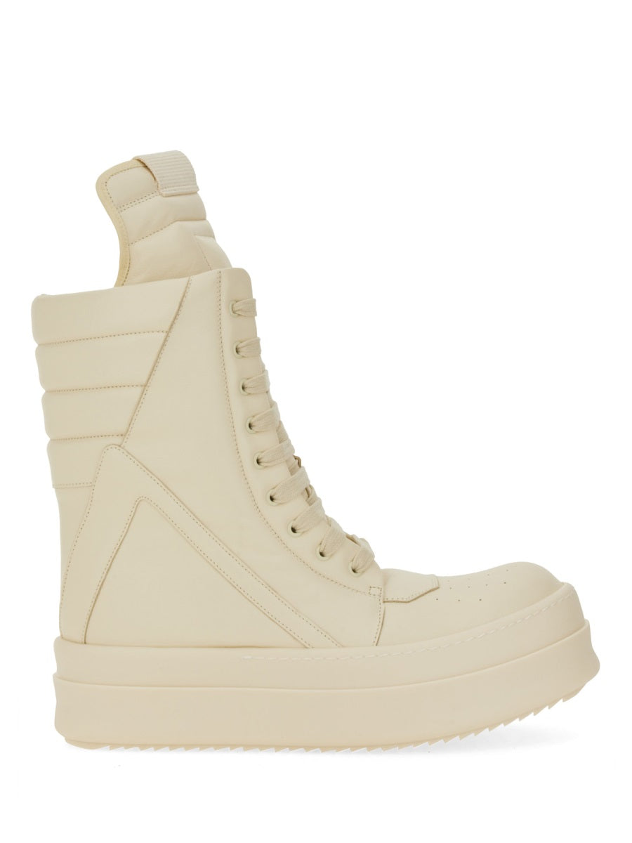 Rick Owens Men "Concordians" Leather Sneaker