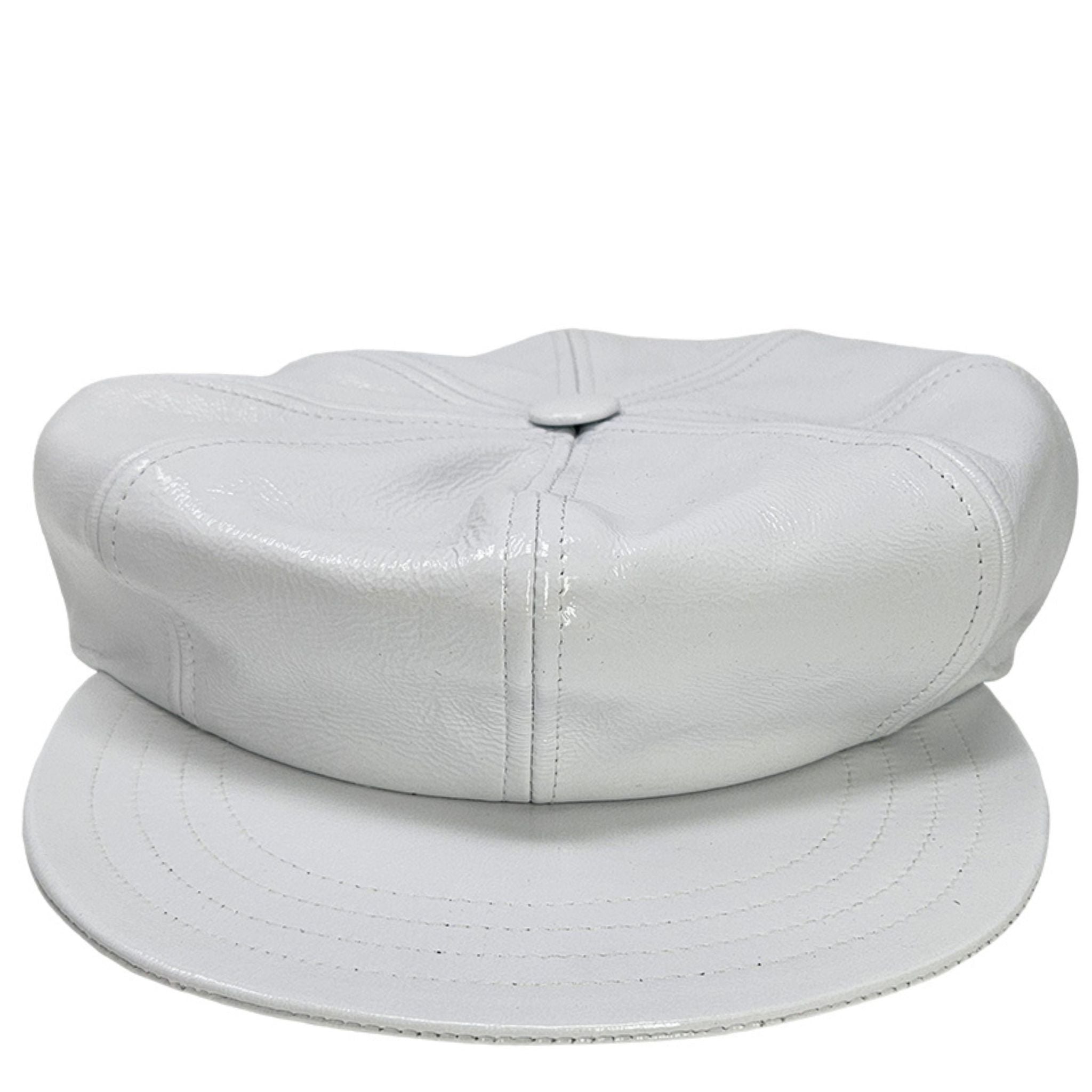 Madison Maison™  By Designing Hollywood White Motorcycle Hat