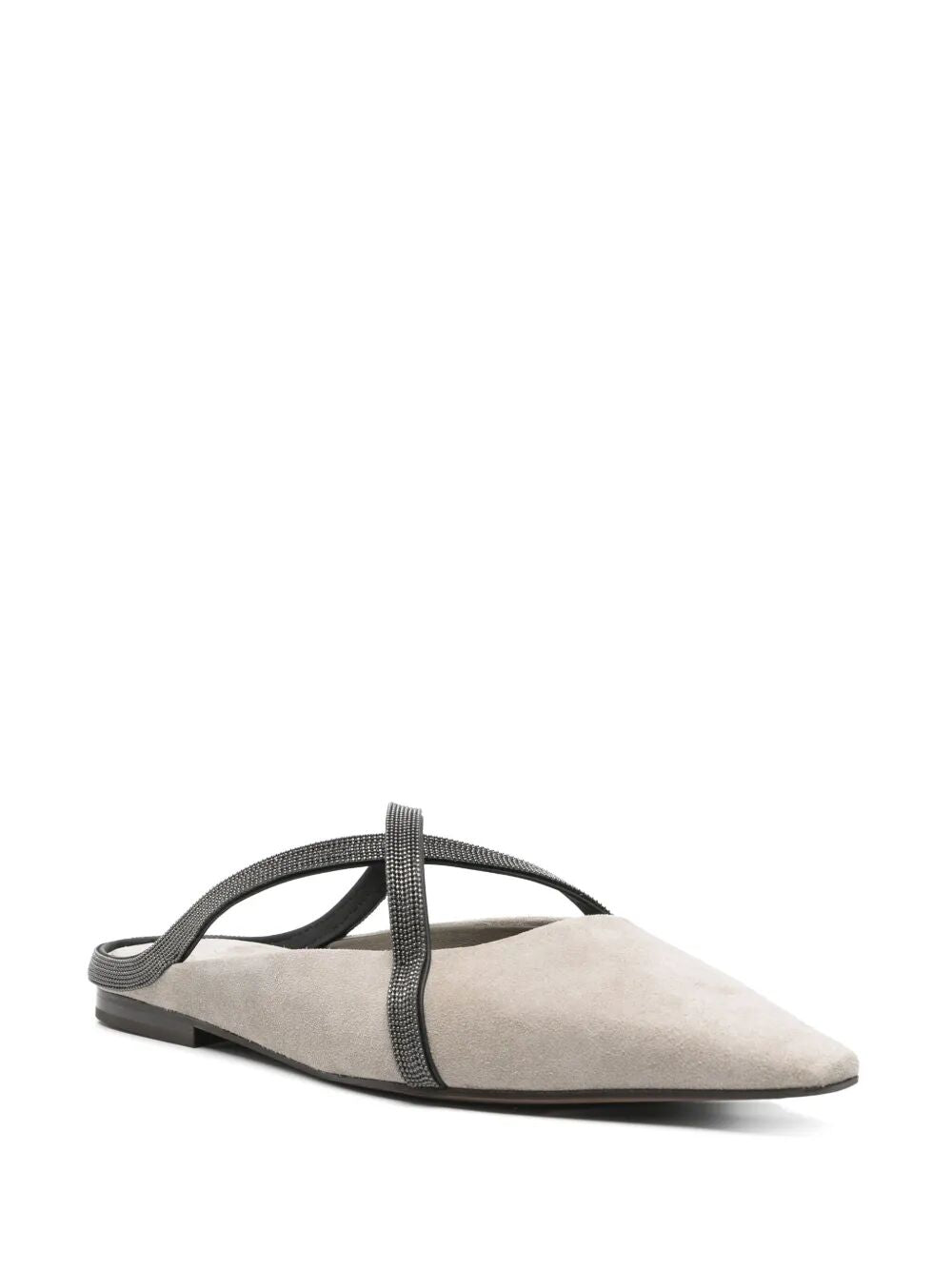 Brunello Cucinelli Women Flat Square Pointed Ballet