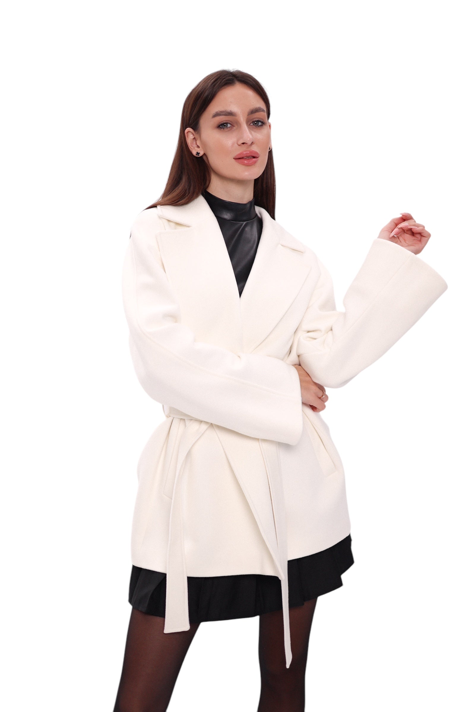 Astoria Midi Cashmere Wool Blend Coat