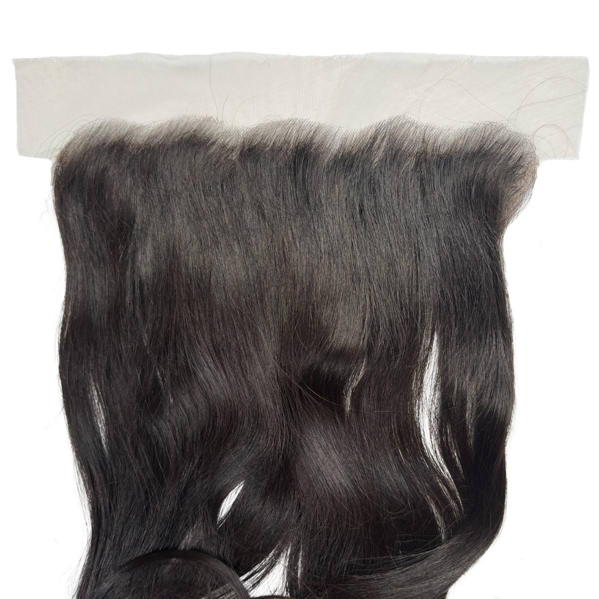 40" Raw Straight 13x6 HD Lace Human Hair Frontal