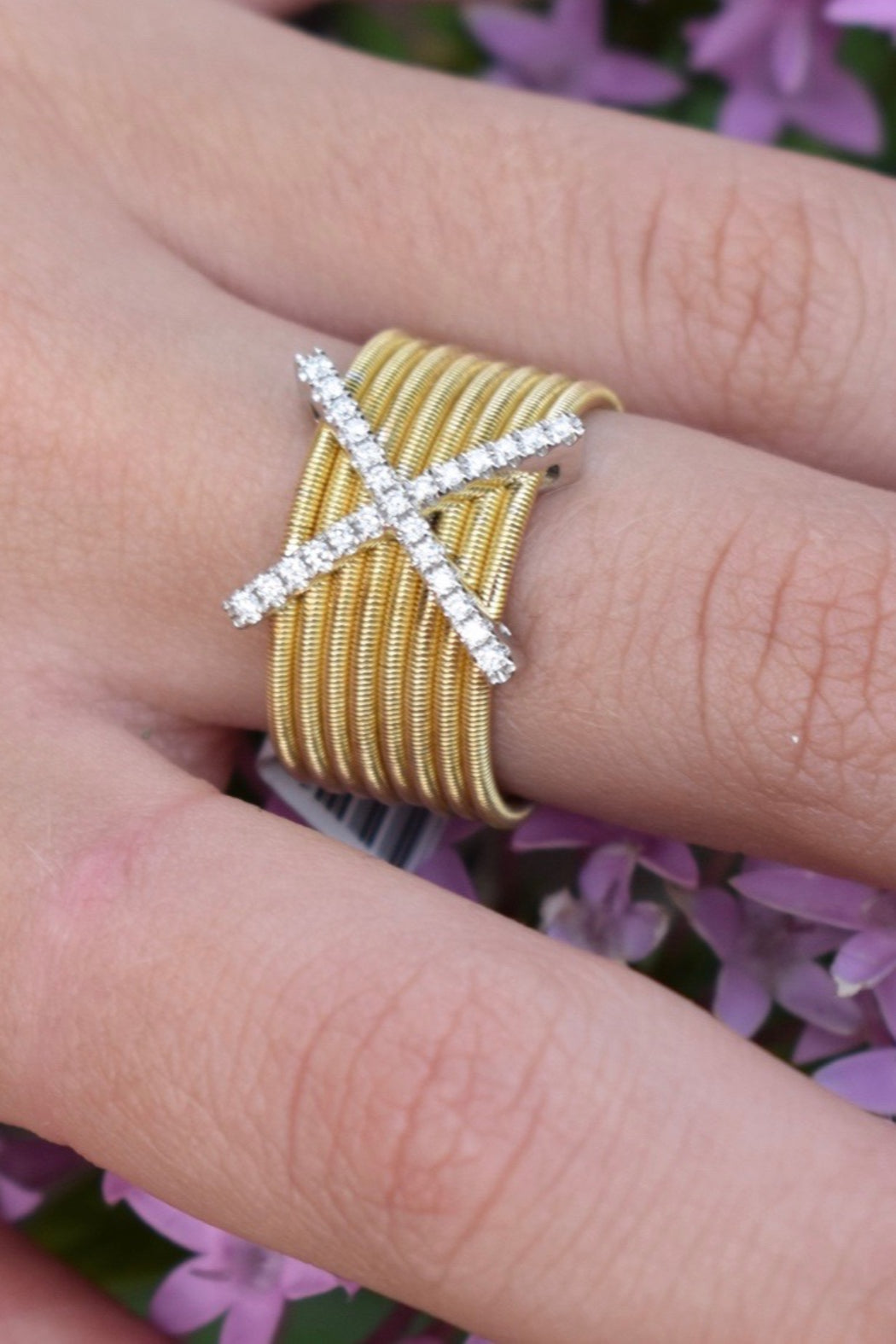 14kt Y/Gold Diamond Ring