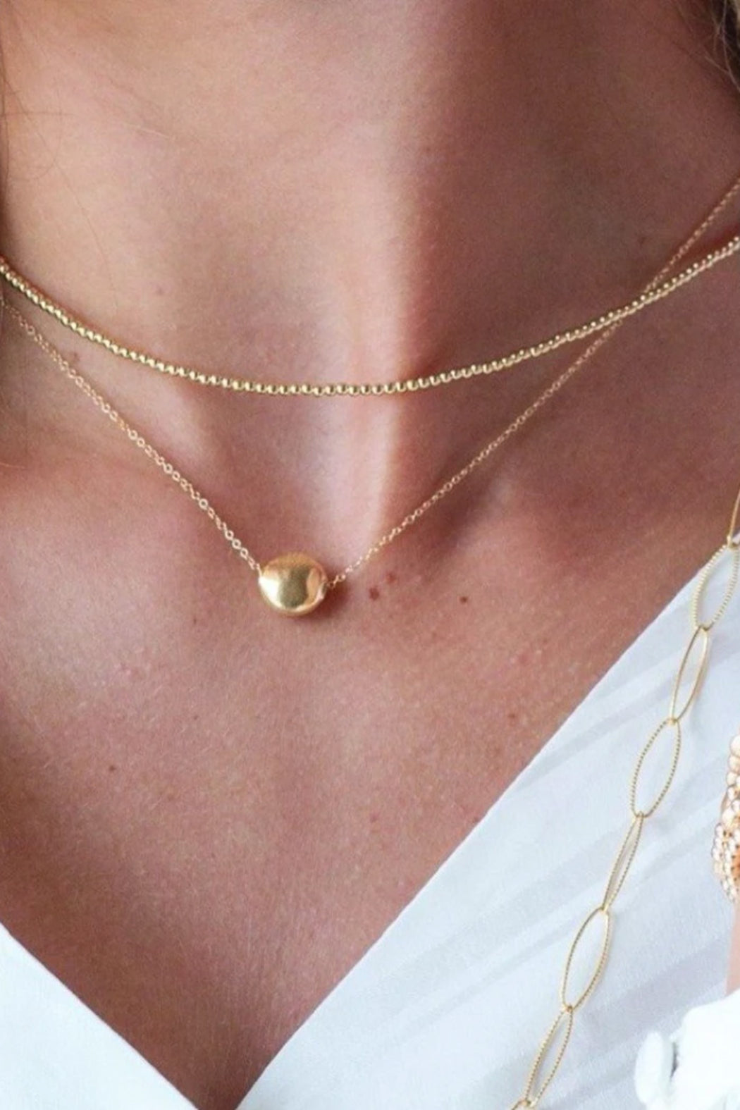 15" Choker Classic 2MM Bead Necklace