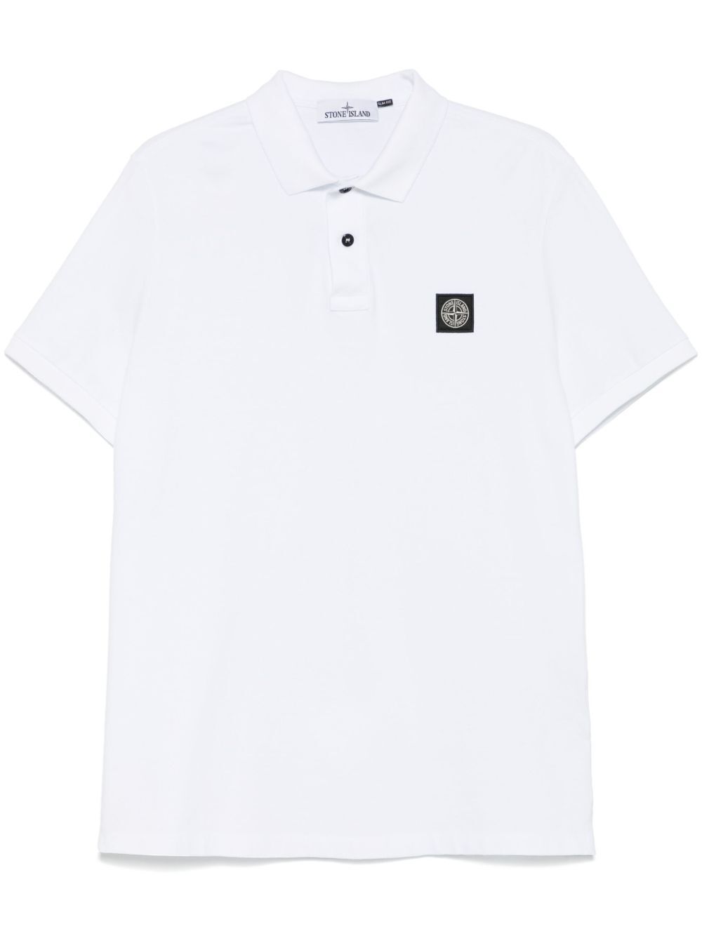Stone Island Men Slim Fit Stretch Cotton Piqué Polo Shirt