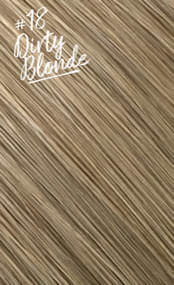 Invisible Tape Hair Extensions 18 Dirty Blonde Natural