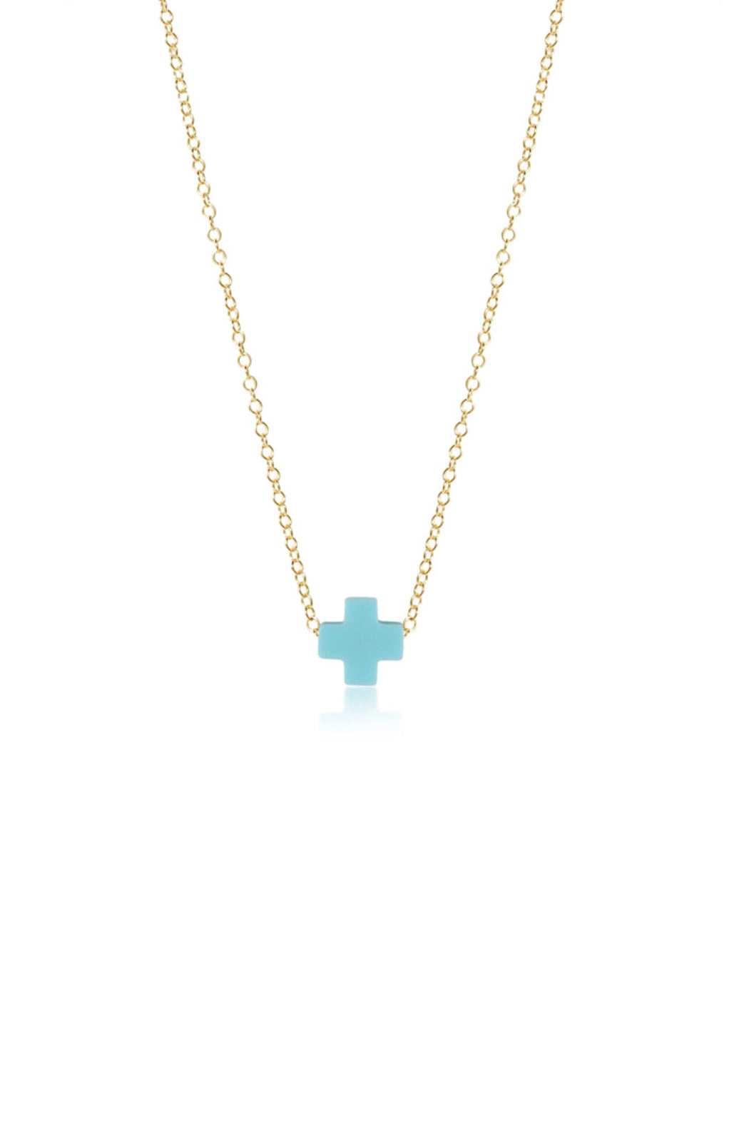 16" Signature Cross Necklace