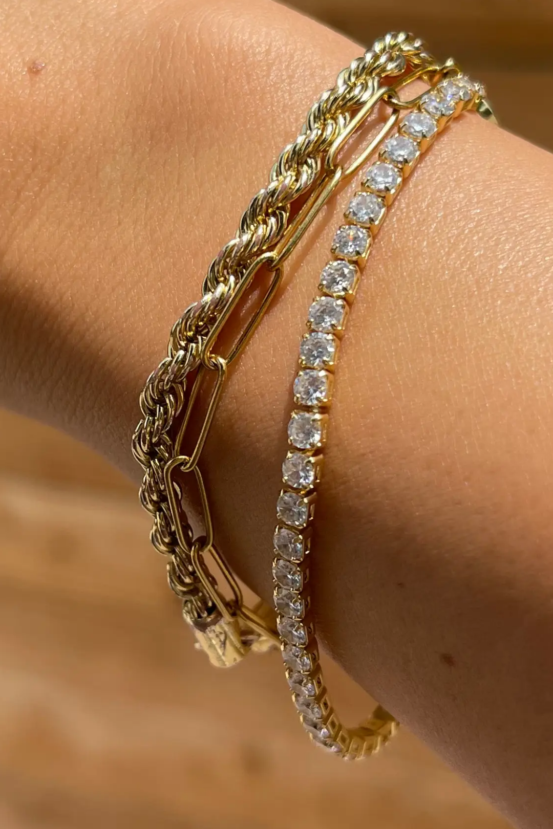 Shimmer Tennis Bracelet