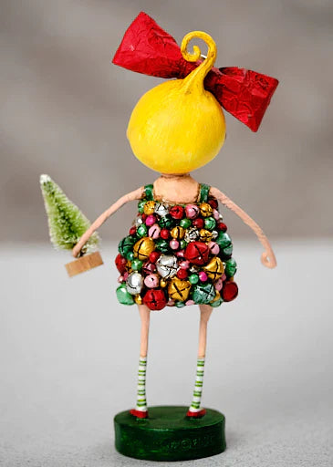 Jingle Belle Christmas Figurine by Lori Mitchell