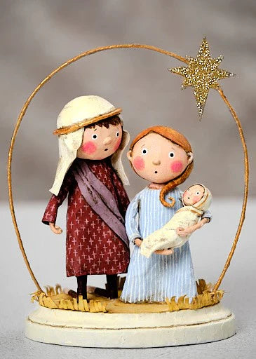A Child is Born Nativity Figurine by Lori Mitchell