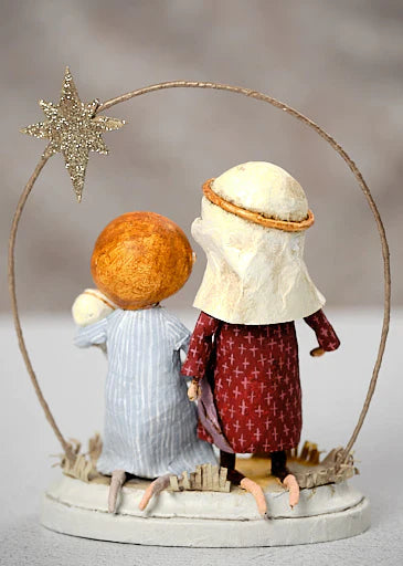 A Child is Born Nativity Figurine by Lori Mitchell
