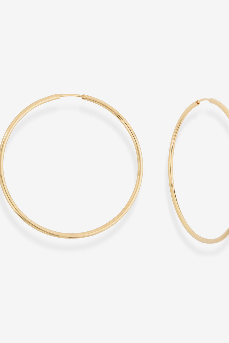 Shashi Endless Hoop Earrings
