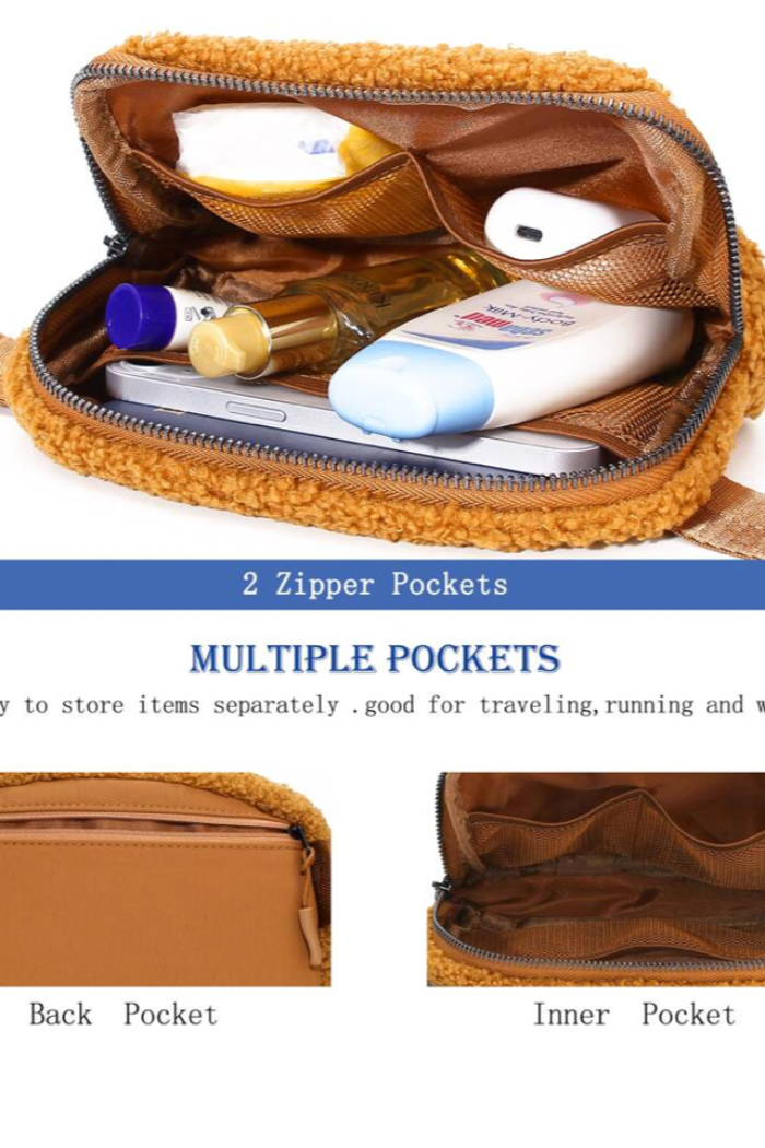 Sherpa Crossbody Belt Bag