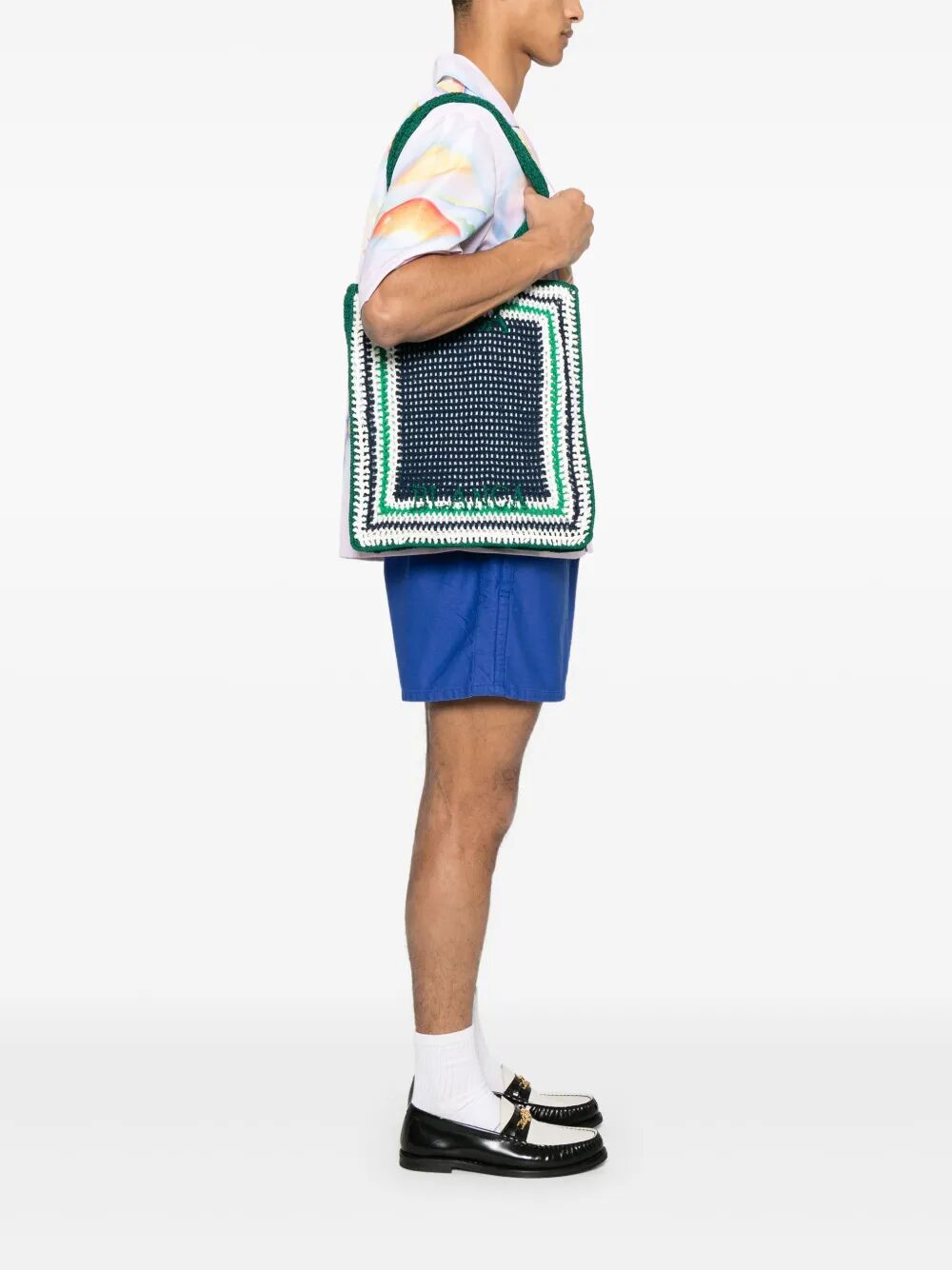 Casablanca Unisex Crochet Shopping Bag