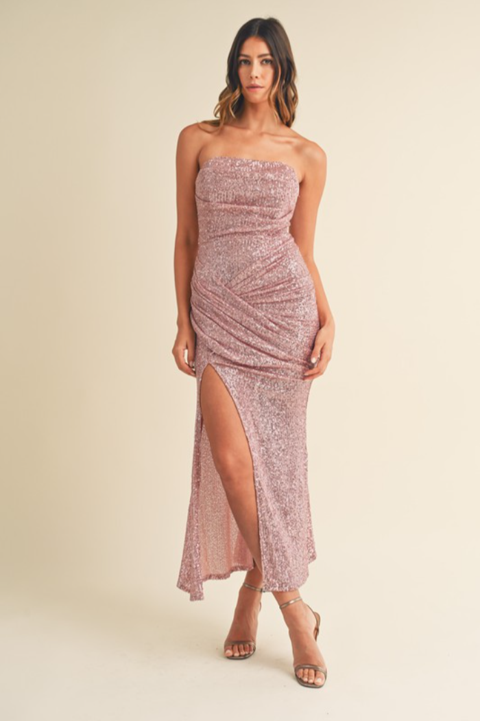 Sequin Mermaid Maxi Dress