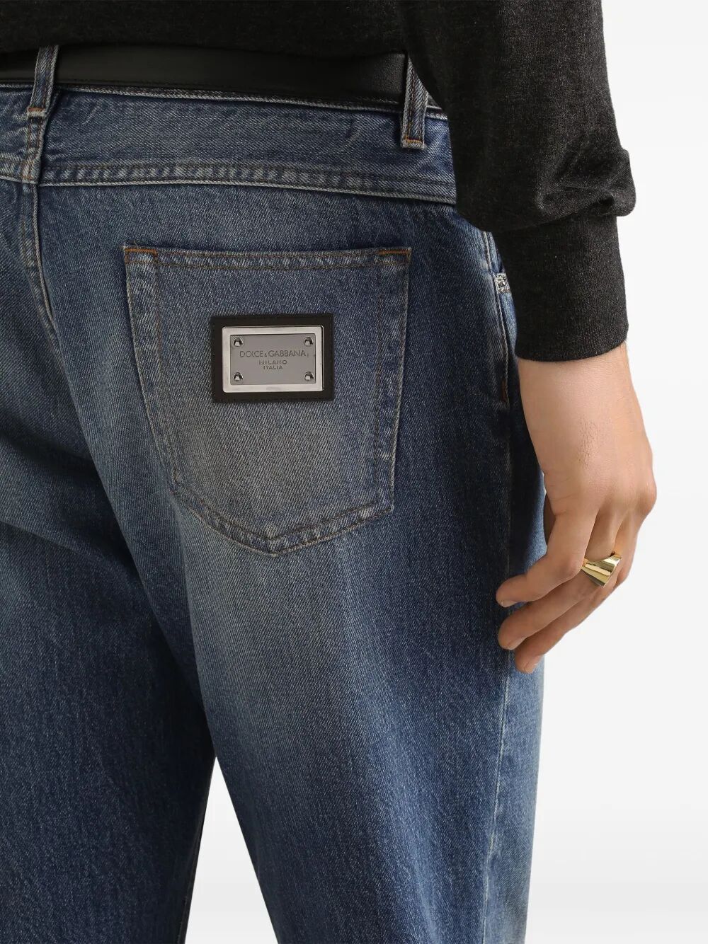 Dolce & Gabbana Men Tapered Jeans