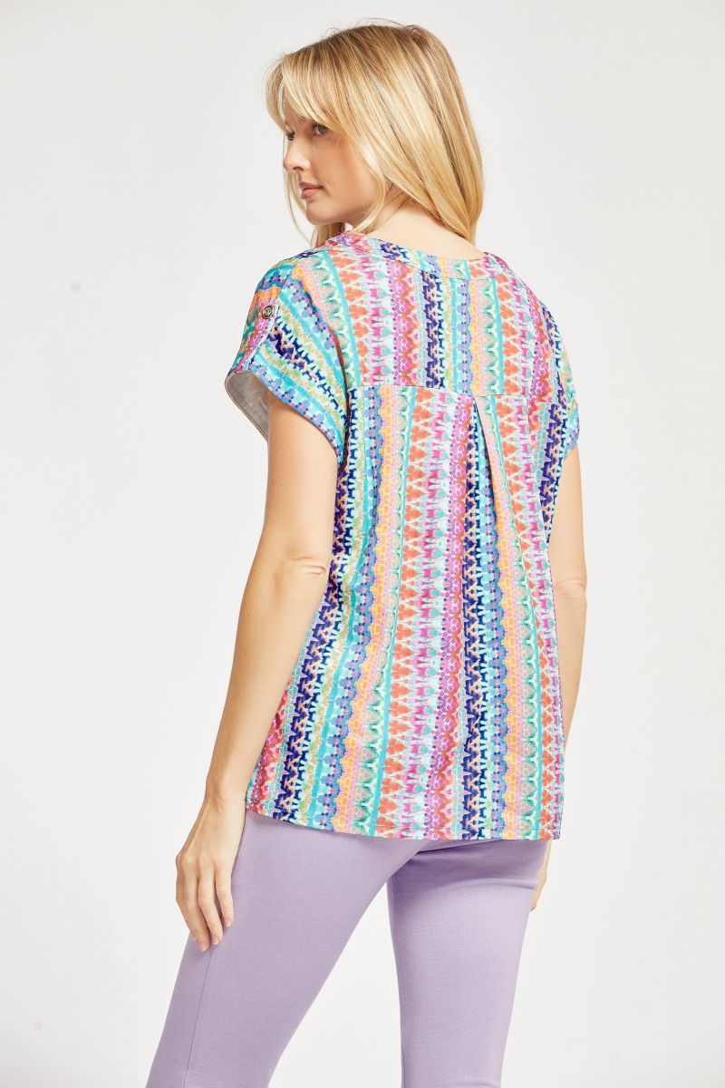 Short Dolman Sleeve Top