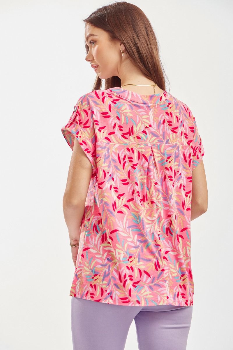 Short Dolman Sleeve Top