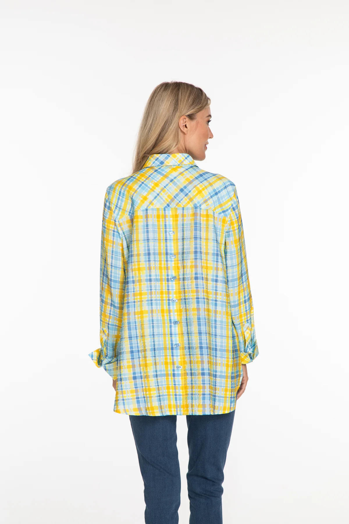 Spring Plaid Blouse